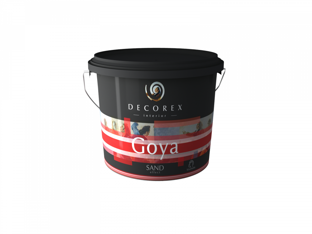 Декоративная краска Decorex Goya, 3,7 кг эффект перламутрового песка, цена - купить в интернет-магазине